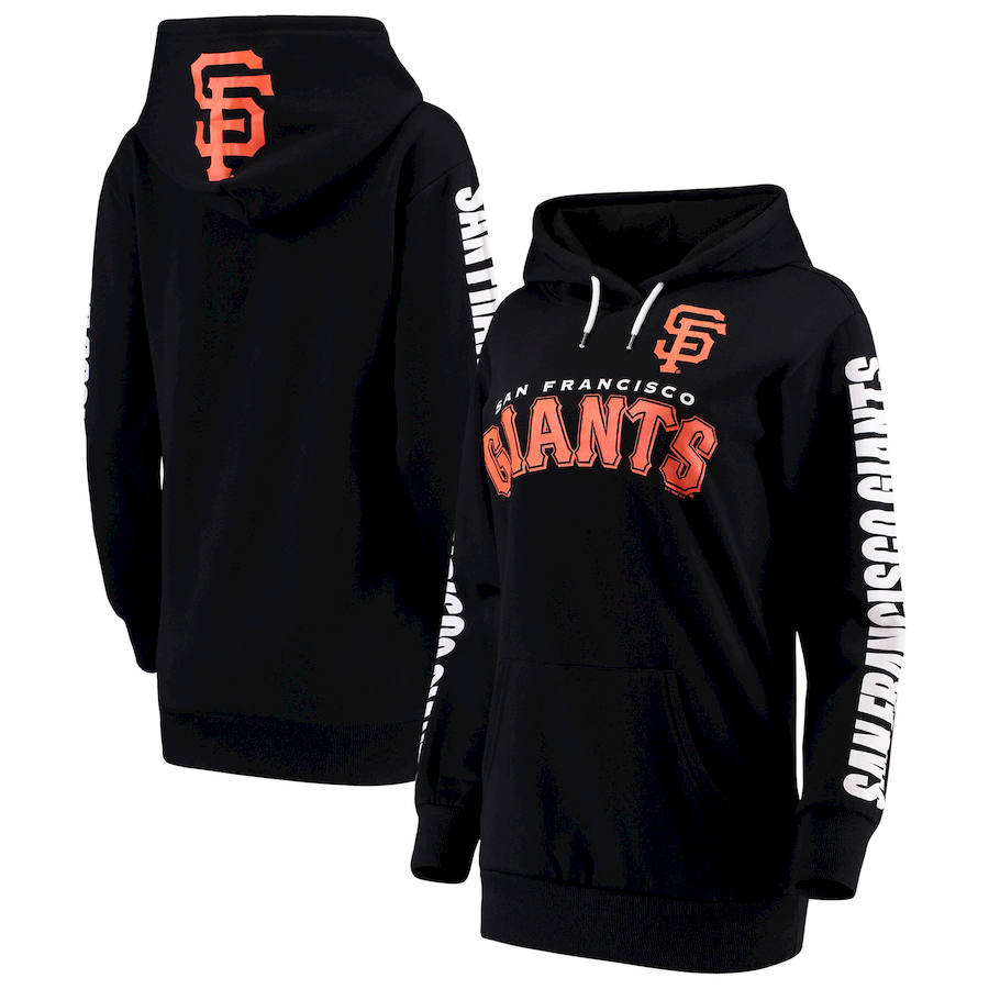 Women San Francisco Giants G III 4Her by Carl Banks Extra Innings Pullover Hoodie Black,We sell and wholesale Women San Francisco Giants G III 4Her by Carl Banks Extra Innings Pullover Hoodie Black on line form chian!